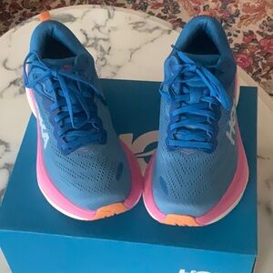 Hoka Bondi 8 Blue and Pink brand new in box